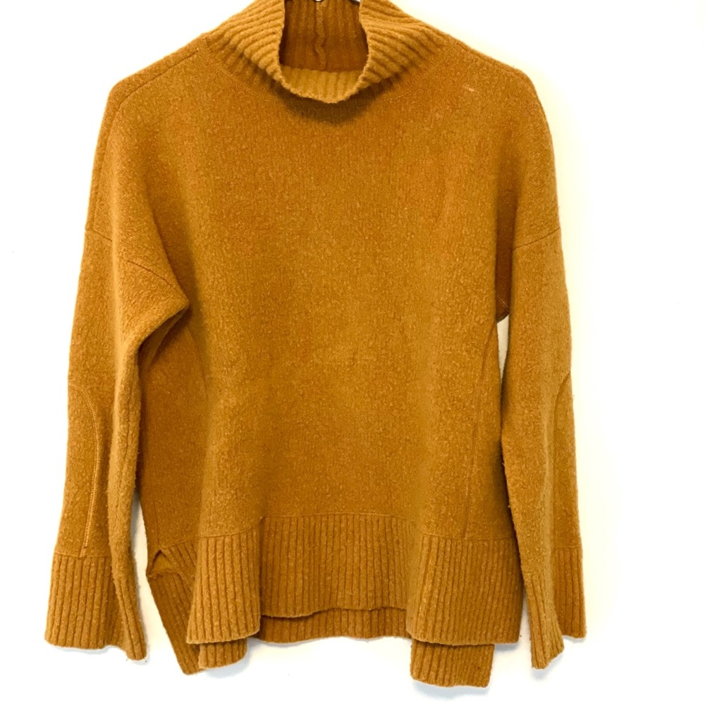 Oversized turtleneck sweater